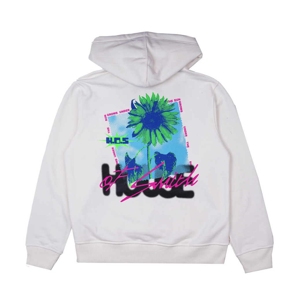 House of Smith Sweater Hoodie Pria - Grows White Hoodie