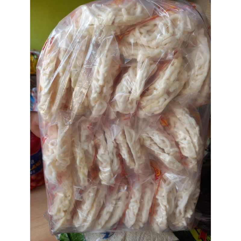 Kerupuk Bangka ikan tenggiri Original 1 Bal
