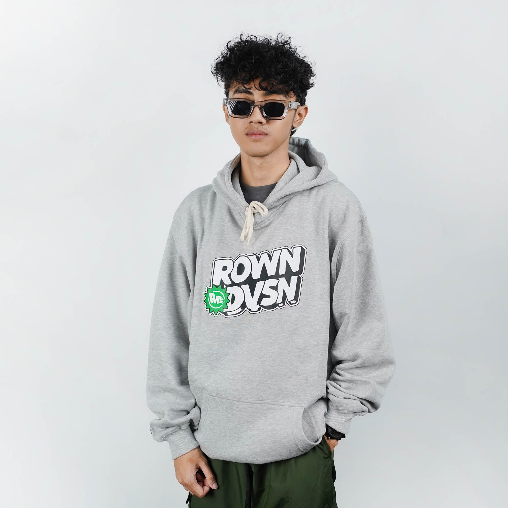 Rown Division Official Pullover Hoodie - Rowndvsn Jaket Morgana Misty