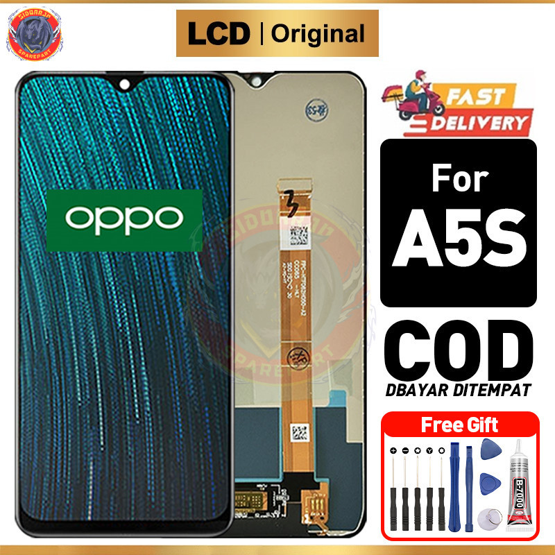 Lcd Oppo A5S Original Fullset Touchscreen Hp Ori Asli Compatible For Glass Touch Screen Digitizer
