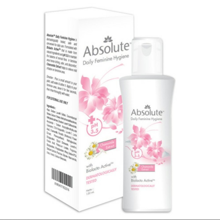 SABUN PEMBERSIH KEWANITAAN ABSOLUTE FEMININE HYGIENE WASH 150 ML