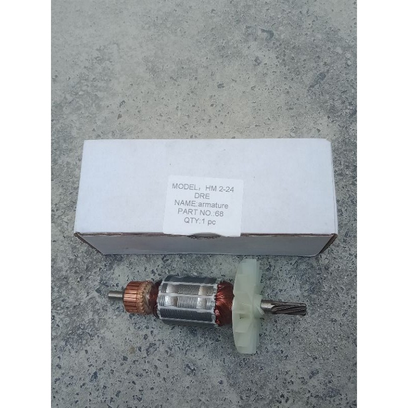 Armature HM2-24DRE For Bitec Angker mesin Bor Bitec