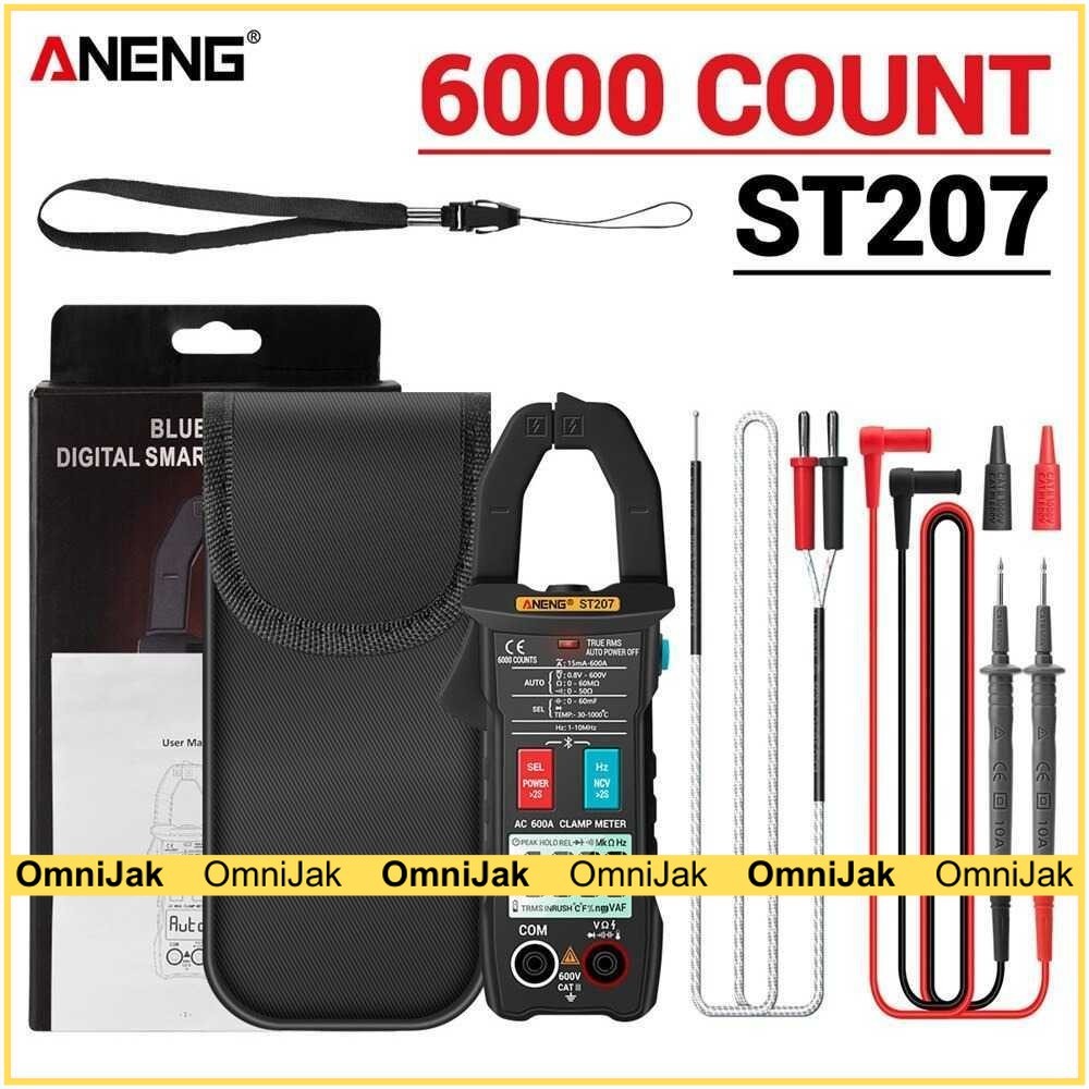 ANENG Digital Bluetooth Multimeter Voltage Tester Clamp - ST207