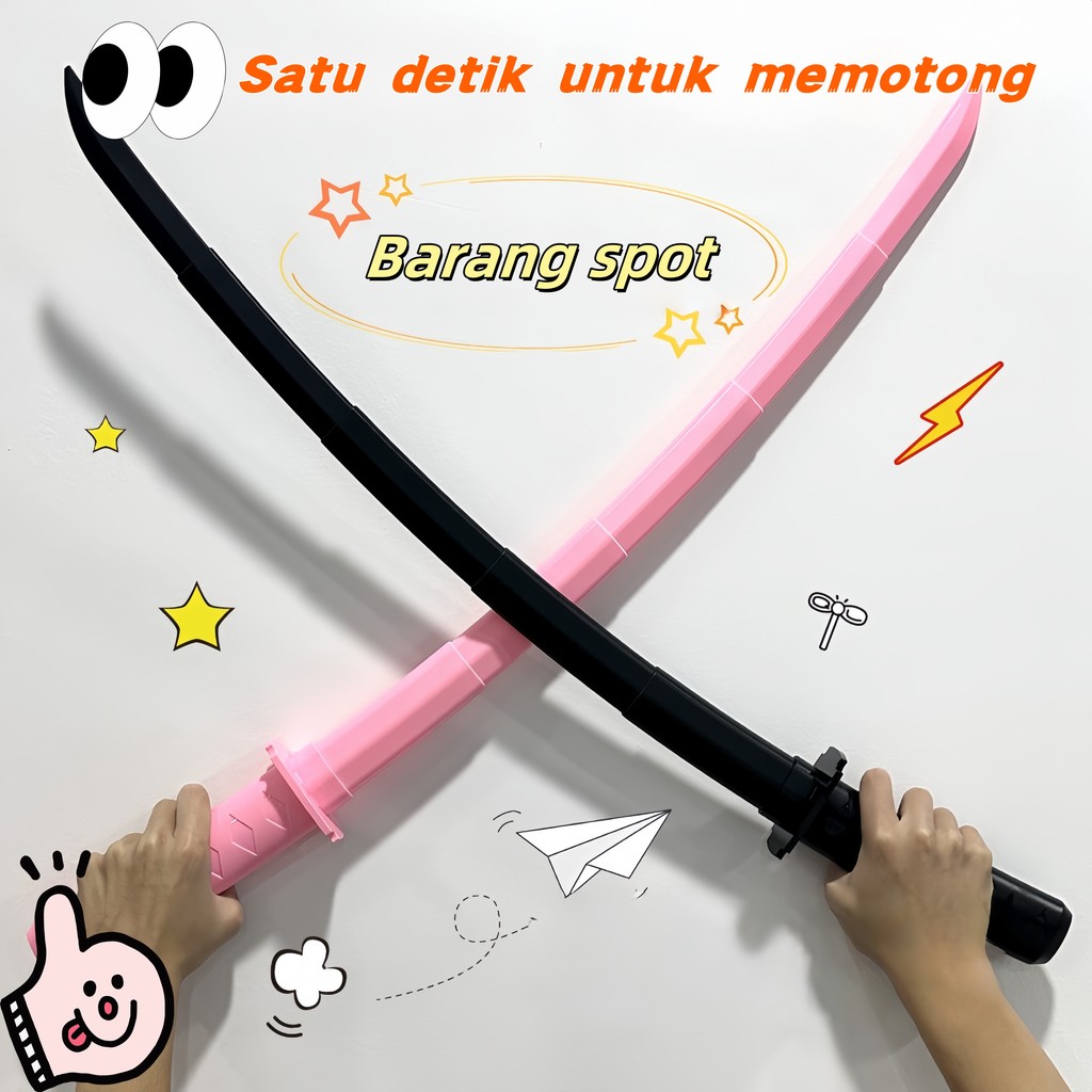 Seri Pedang Samurai - Pedang Anak Laki Laki Pisau Mainan Anak Laki Laki