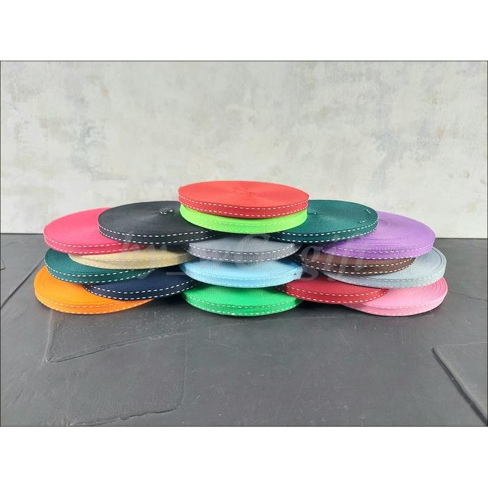 

Pita Grossgrain Mix Motif A; Lebar 1 cm; Panjang 28.5 yard