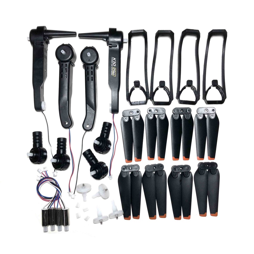K10 MAX Drone K10MAX HD Camera RC Quadcopter Original Accessories Propeller Motor Blade Guard Engine
