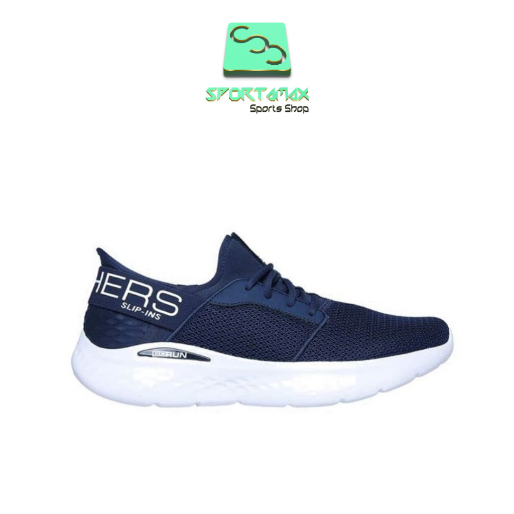 SEPATU ORIGINAL DISCOUNT MURAH SKECHERS GO RUN LITE NAVY [220903/NVY]