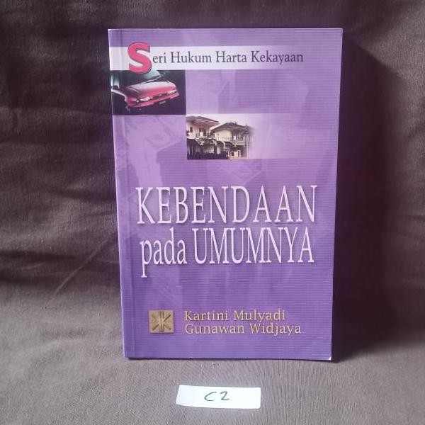 Kebendaan Pada Umumnya