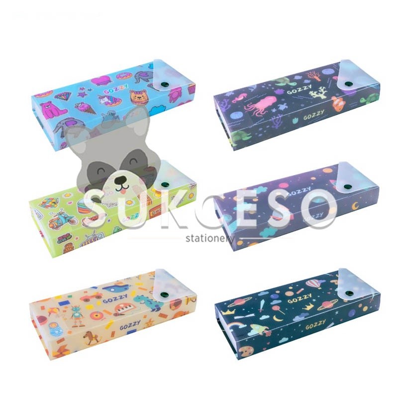 

Joyko Pencil Case PC-0719GZ-34 / Pencil Case Tempat Pensil Motif Lucu