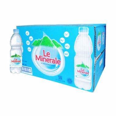 

LE MINERALE 600 ML AIR KEMASAN ISI 24 BOTOL PER DUS