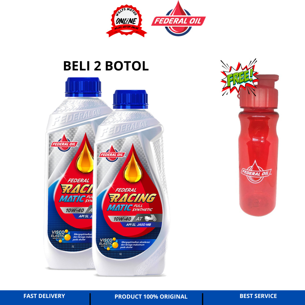 Oli Federal Racing Matic 10W-40 1L / supreme racing matic