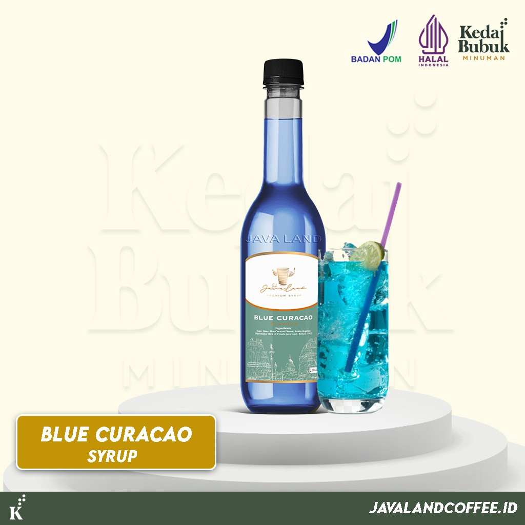 

Javaland Syrup / Sirup Rasa Bluecuracao 620ml - Premium