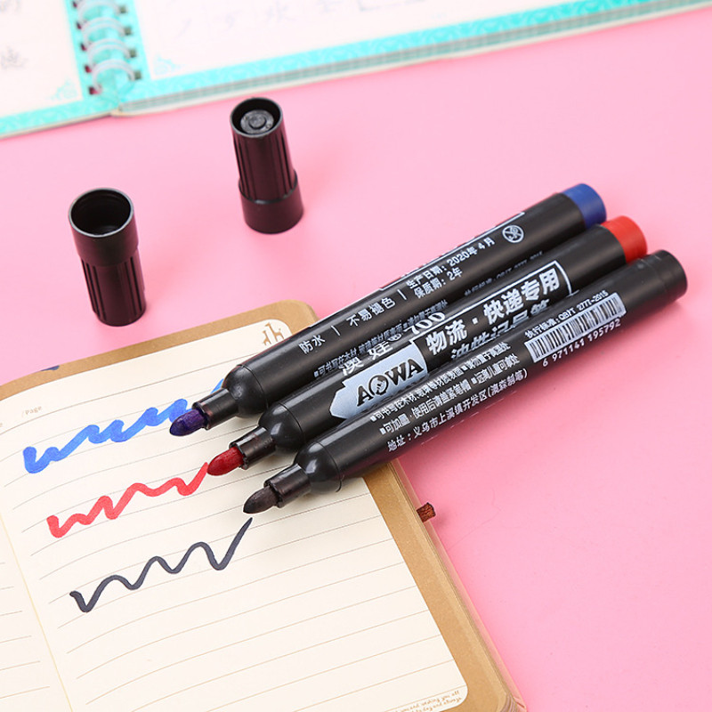 

1pcs Fashion Waterproof Paint Markers Practical Business Office Marker Larger Marking Pens