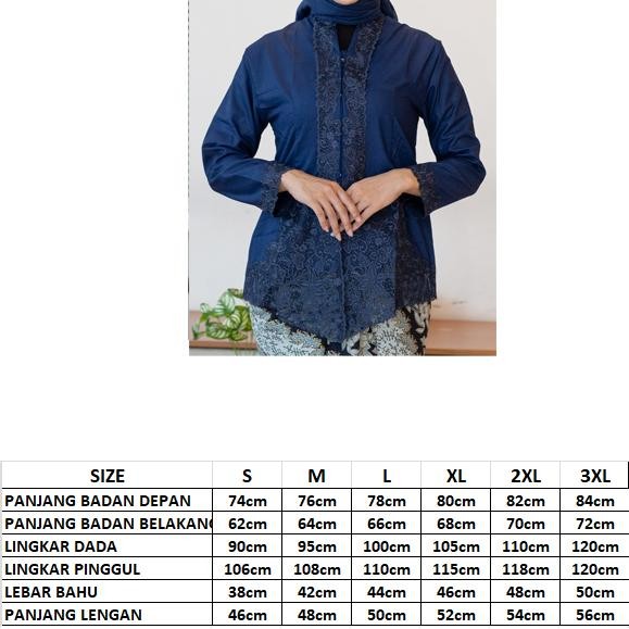 KEBAYA ENCIM BORDIR SENADA LENGAN PANJANG KEBAYA BORDIR  KEBAYA JAKARTA  KEBAYA INDONESIA  KEBAYA KA