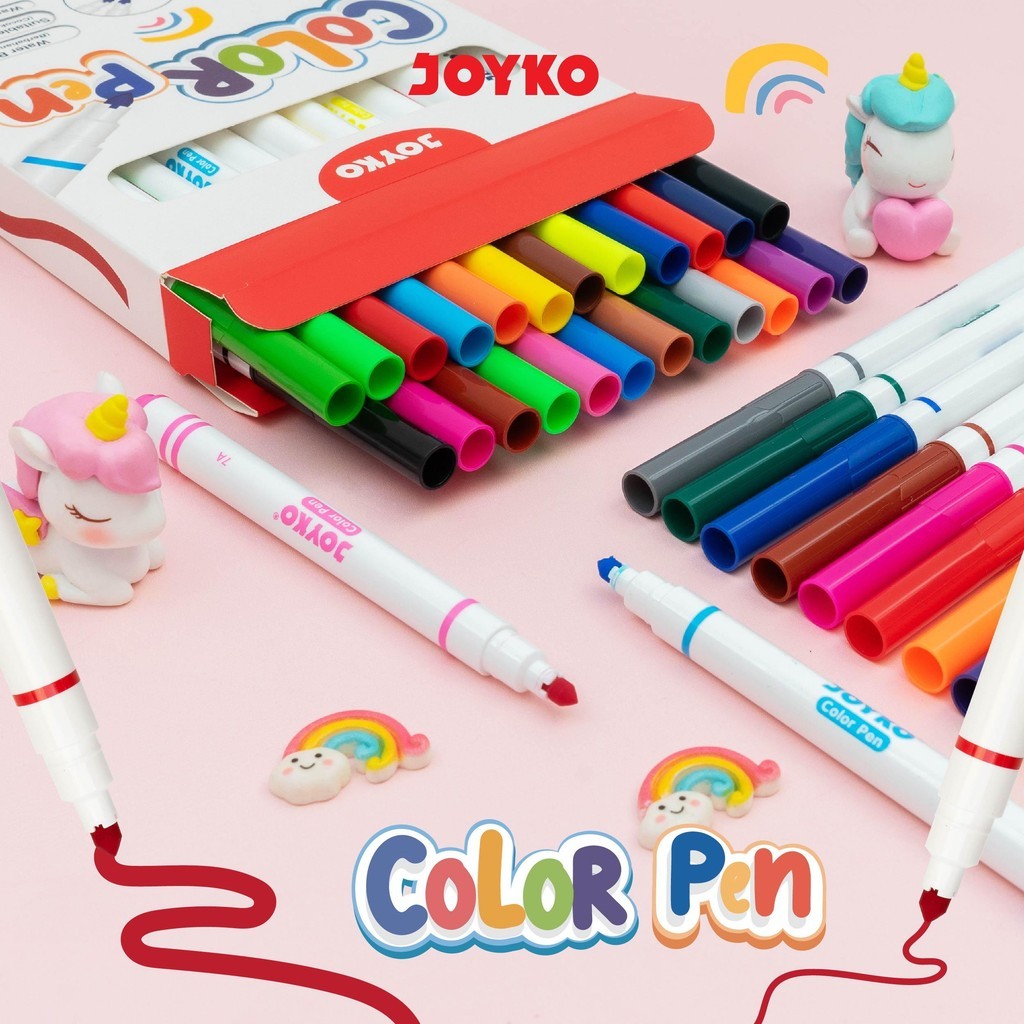 

Color Pen CLP-065 Pulpen Pena Warna joyko