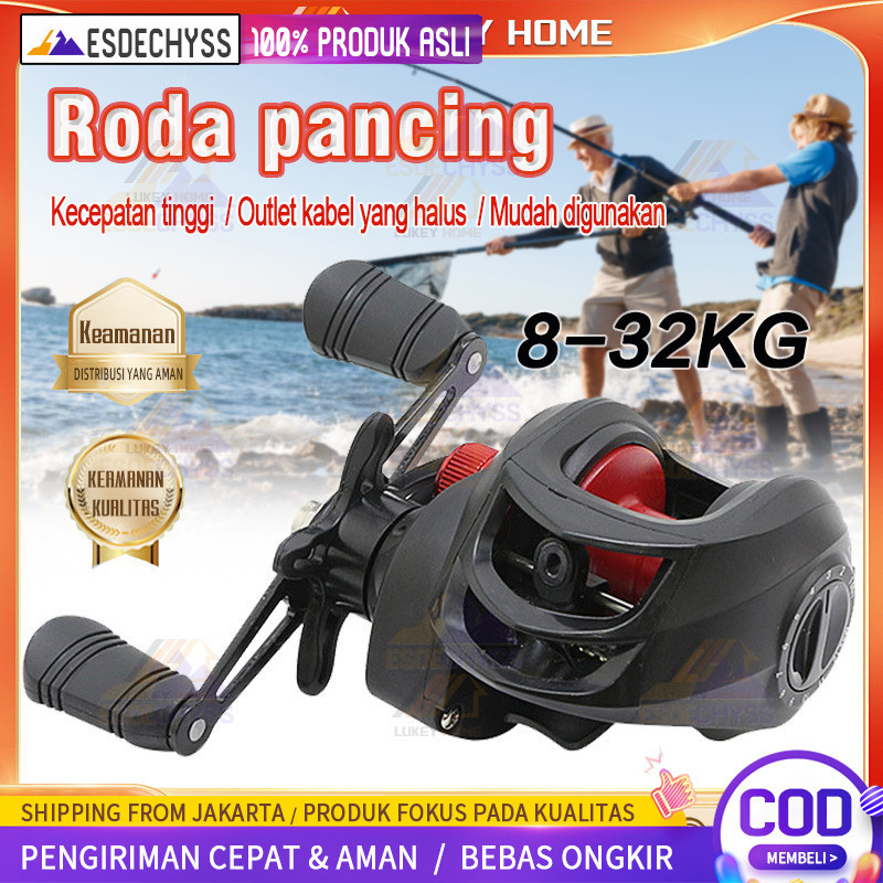 (COD)reel bc murah berkualitas / reel bc / pancing 1 set lengkap kuat / reel casting / bc casting / 