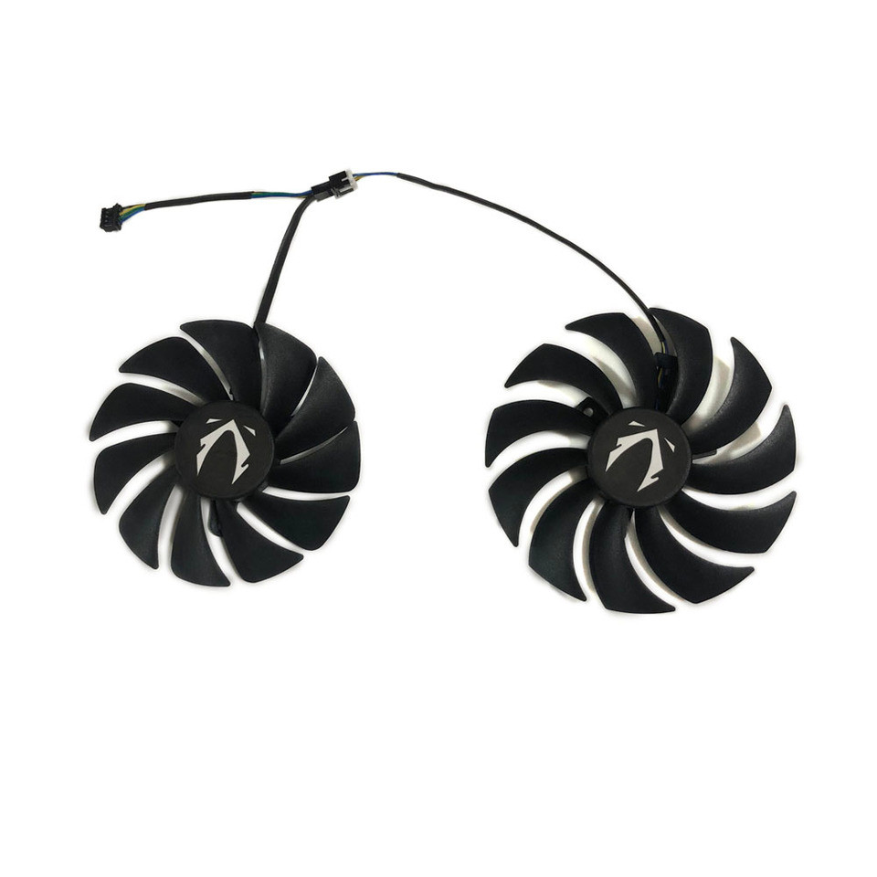 2Pcs/Set,CF1010U12S,CF9015H12S,GPU Cooler,Video Fan,For ZOTAC GAMING RTX 3070 Twin Edge OC White,GAM