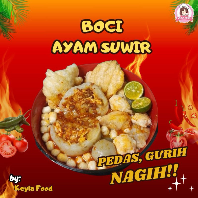 

1 Bungkus Baso Aci Ayam Suwir Jumbo