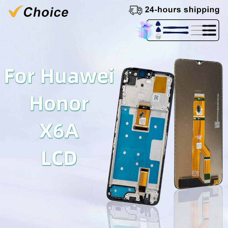 6.56" IPS For Huawei Honor X6A LCD Display Touch Screen WDY-LX1 Digitizer For Huawei Honor X6A  LCD 