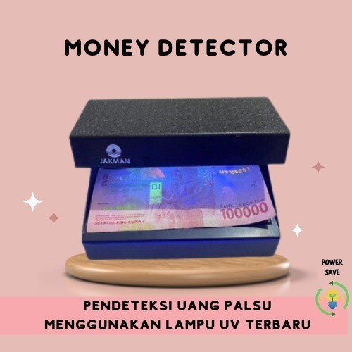 MONEY DETECTOR/ALAT TES UANG PALSU/MESIN TES UANG PALSU LED/MERK JAKMAN