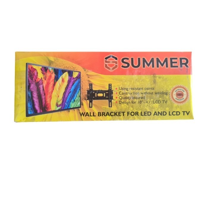 BRACKET TV SUMMER 10 INCH - 43 INCH BRACKET TV LED