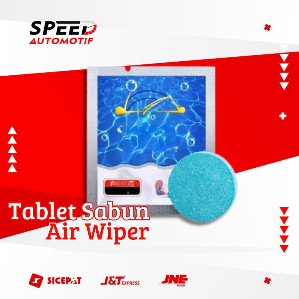 [20 Pcs] Tablet Pembersih Kaca Mobil Anti Jamur Sabun Pembersih Wiper Kaca Mobil Cairan Sabun