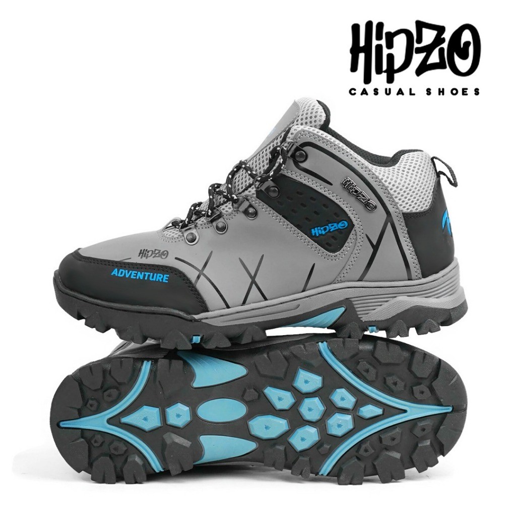 BESTPROMO Hipzo Official.Store Sepatu Gunung Unisex HIPZO M078 Sepatu Hiking Riding Boots Anti slip