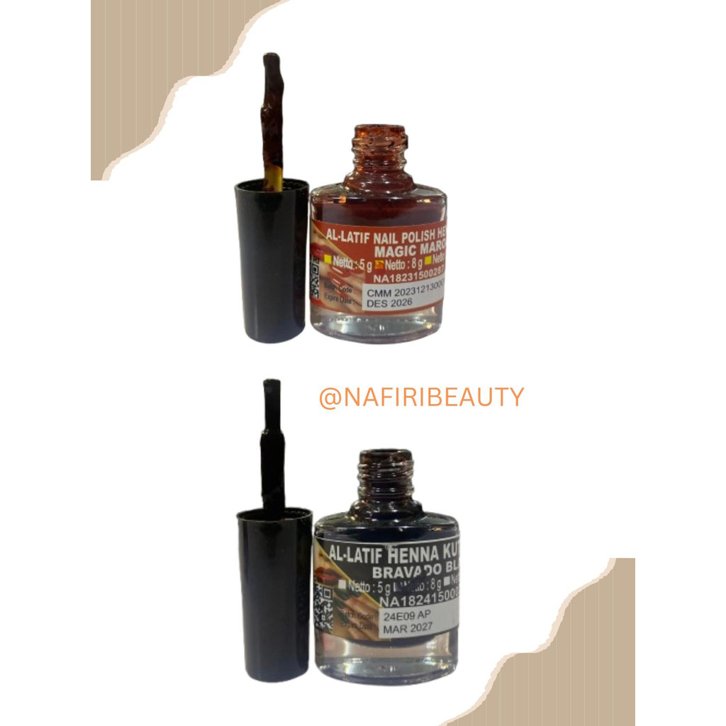 HENNA NAIL POLISH AL-LATIF / KUTEK