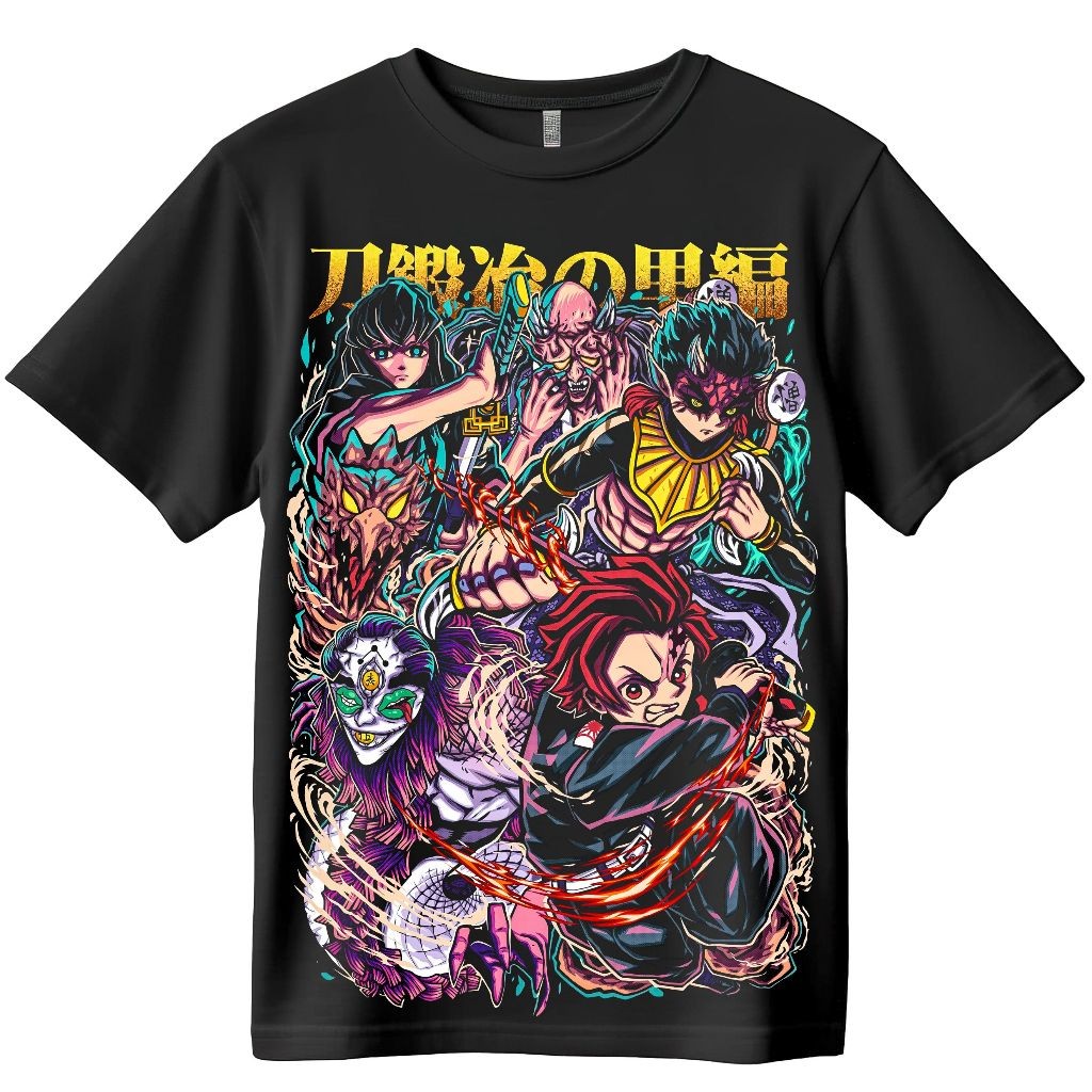 Kaos Premium Pria Tshirt Distro Motif ANIME  Pakaian Pria / Kaos Distro Premium Cowok Dewasa / Baju 