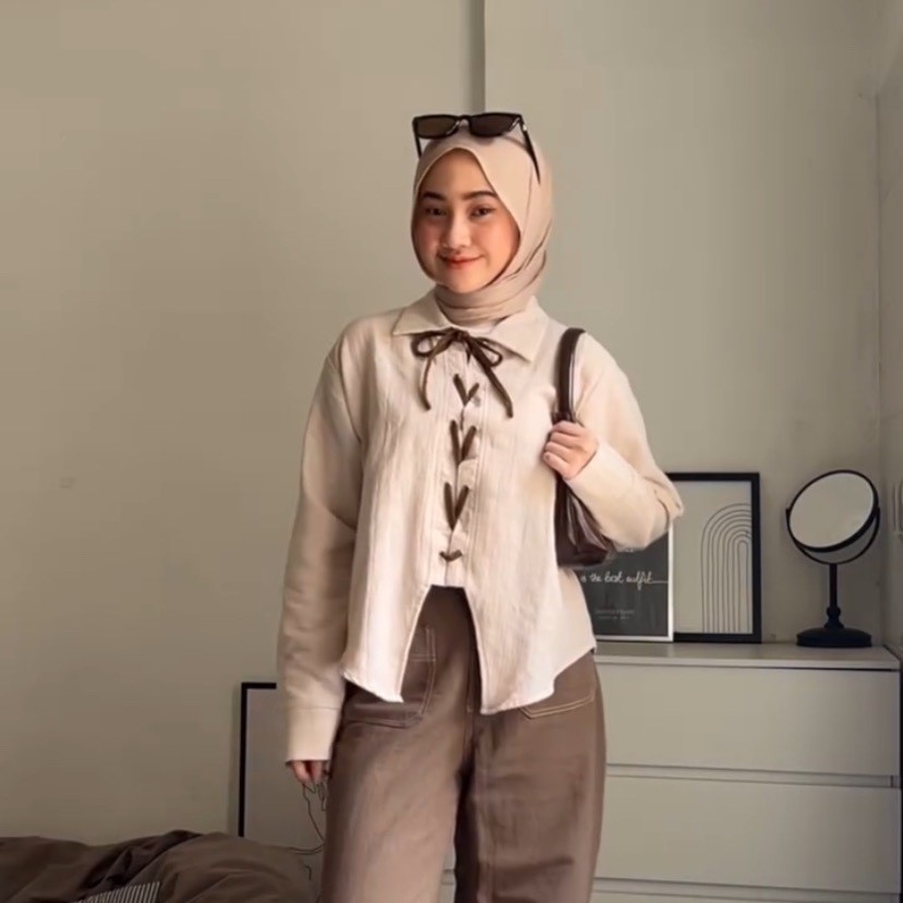 ARO - IRISH OUTER TALI PITA // CROP OUTER RIBBON WANITA