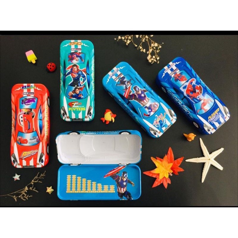 

[SG] KOTAK PENSIL KALENG MOBIL C1733