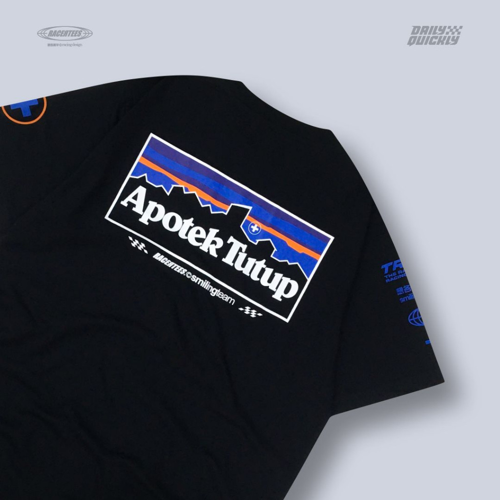 RACERTEES Kaos APOTEK TUTUP x Agos Kotak