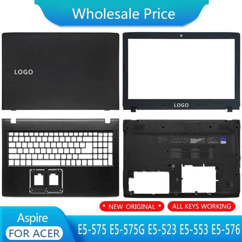New For Acer Aspire E5-575 E5-575G E5-523 E5-553 E5-576 Laptop LCD Back Cover Front Bezel Upper Palm