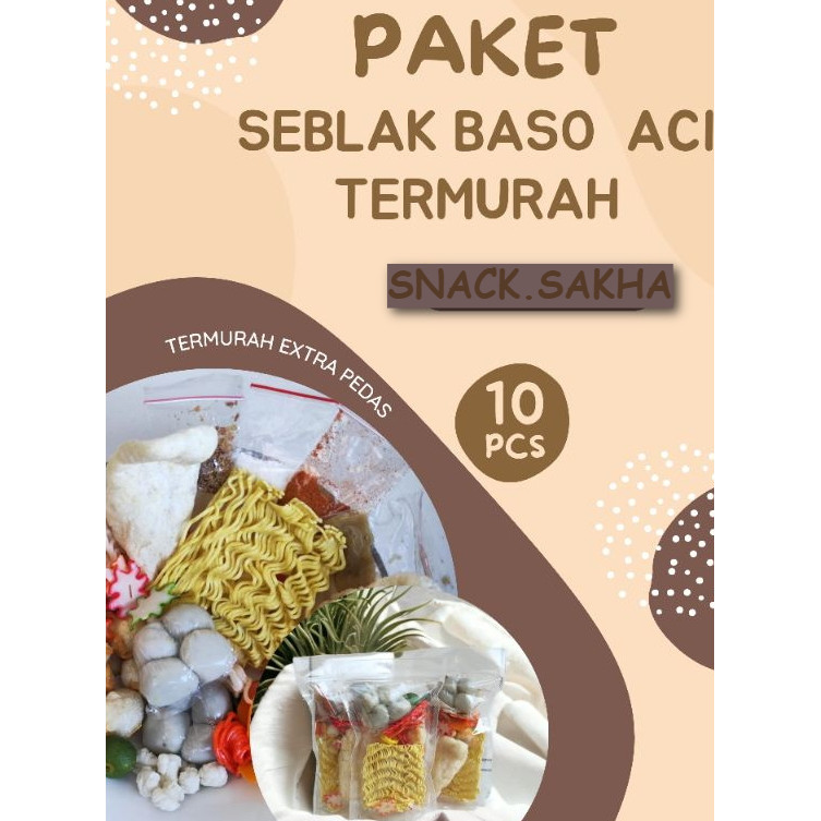 

SEBLAK BASO ACI 10 PCS TERMURAH