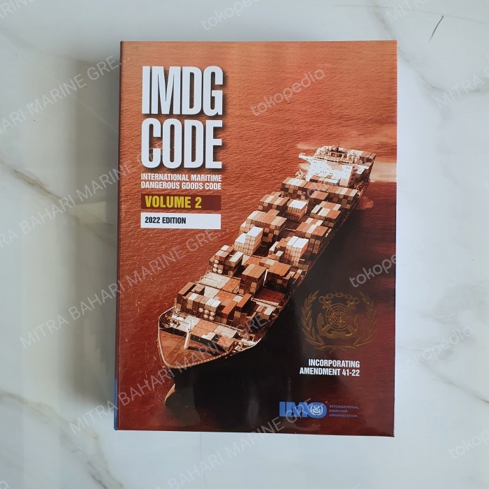 

IMDG CODE Volume 2 2022 Edition