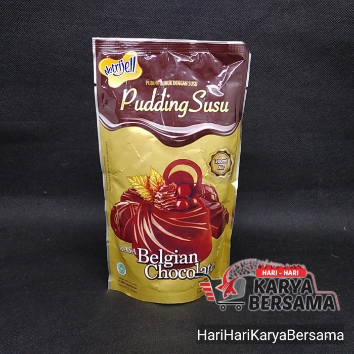 

NUTRIJELL PUDDING SUSU RASA BELGIAN CHOCOLATE 130GR