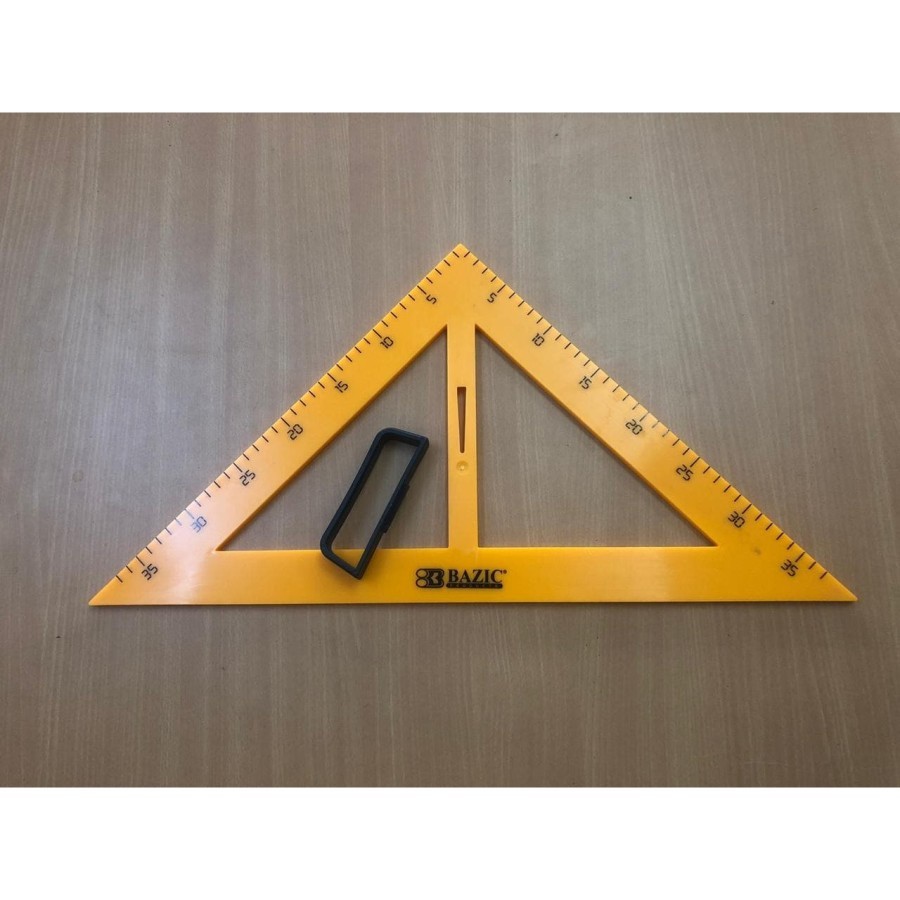 

BAZIC PENGGARIS SEGITIGA KAYU / PLASTIK EDUCATIONAL TRIANGULAR BC-603