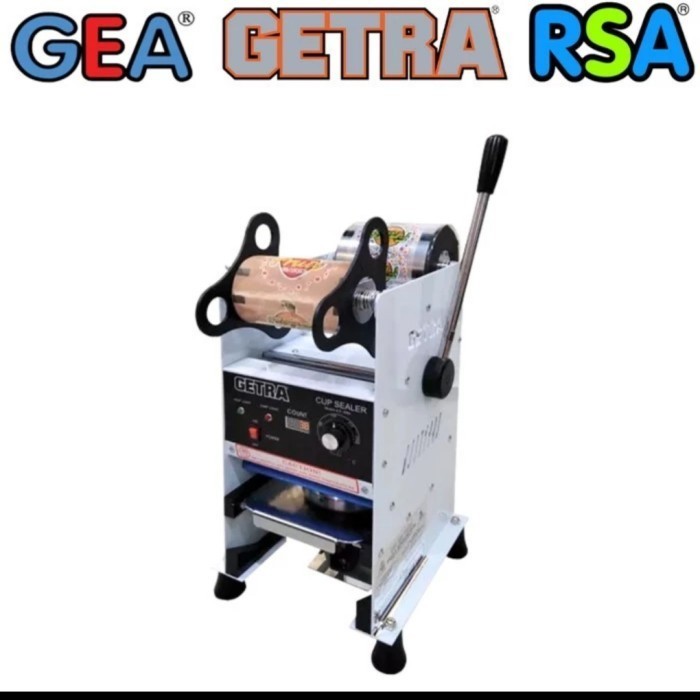 GETRA Cup Sealer ETD8SM 22oz ETD 8 SM Press Gelas