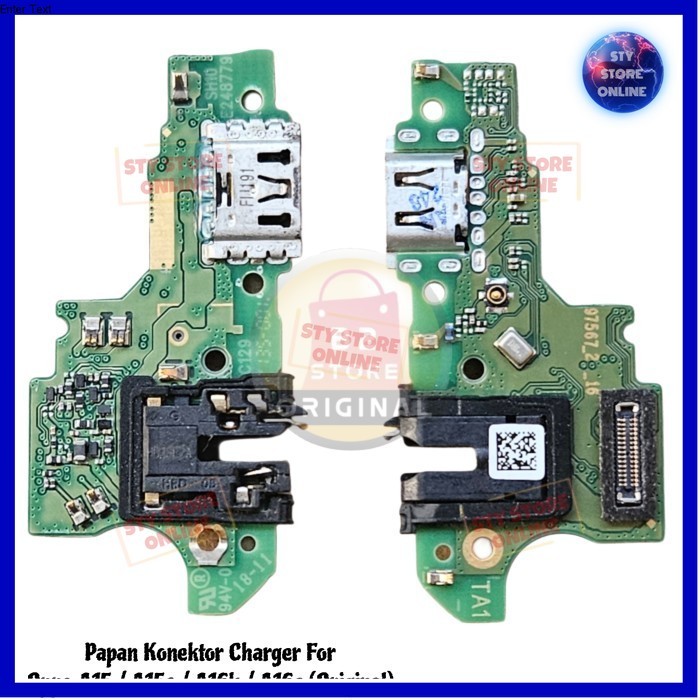 Flexible Konektor Charger / Papan Con Cas For hp Oppo A15 / A15s / A16k / A16e Original
