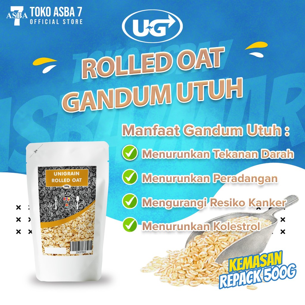 

Unigrain Rolled Oat 500gr