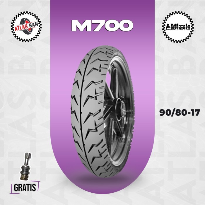 Ban Tubles Motor Bebek MIZZLE M700 90/80 Ring 17