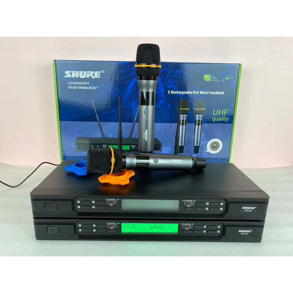MIC WIRELESS SHURE UR-8D / UR8D /  UR 8D MIC WIRELESS