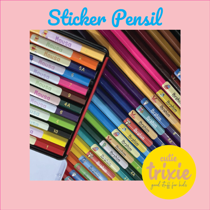 

Sticker Label pensil (JANGAN PAKAI LINK INI)
