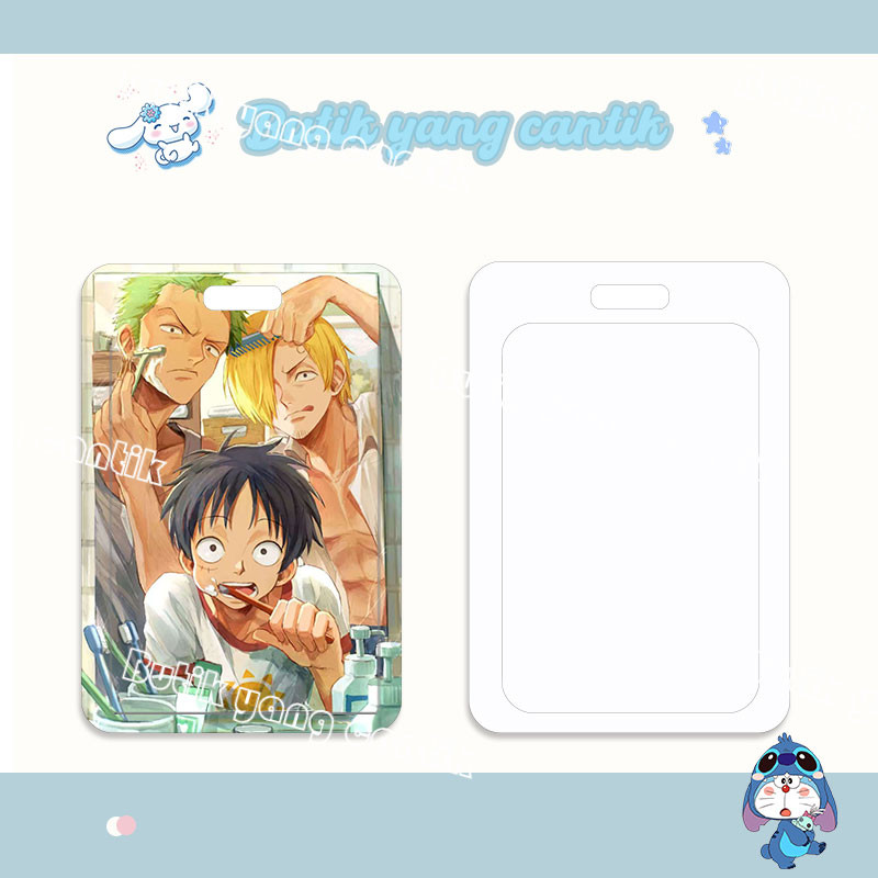 

ID CARD HOLDER, Tempat Kartu Anime Bajak Laut Topi Jerami, Cocok untuk Kantor/Sekolah, Kartu Pelajar/Kartu Transportasi, Kartu Akses, KTP, Flazz, Kartu Kredit Elektronik dan Uang Elektronik.