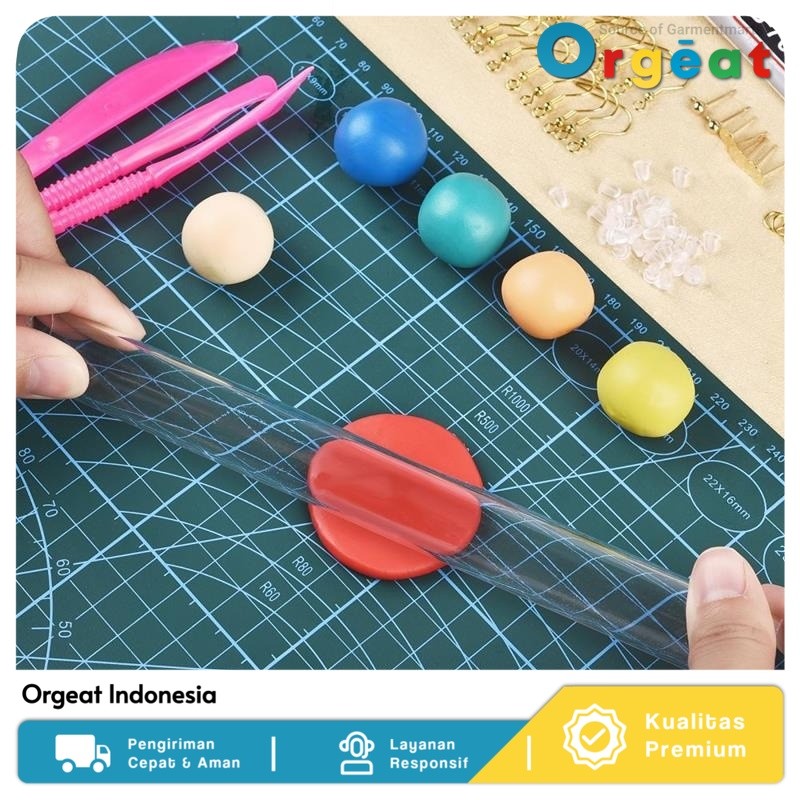 

Work Cutting Mat Pad A5 15 x 22cm Green Orgeat Indonesia