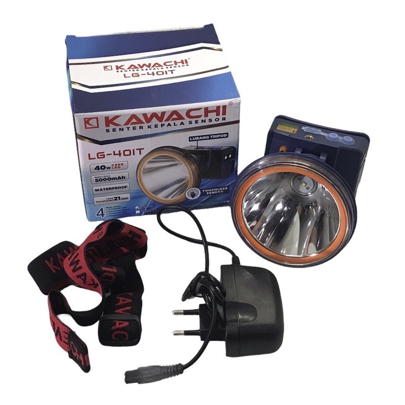 Senter Kepala Kawachi LG - 401T Waterproof 40 watt