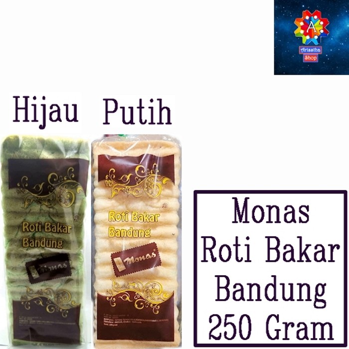 

Monas Roti Tawar Bakar Bandung 250 Gram