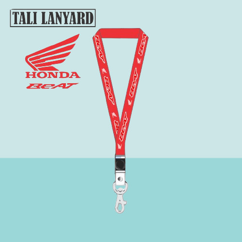

TALI LANYARD HONDA BEAT LOGO - TALI GANTUNGAN HONDA BEAT ONE HEART - TALI ID CARD HBCI HONDA BEAT CLUB INDONESIA GANTUNGAN KUNCI GANTUNGAN HP GANTUNGAN FLASHDISK GANTUNGAN NAMETAG TALI LANYARD BEST SELLER COD