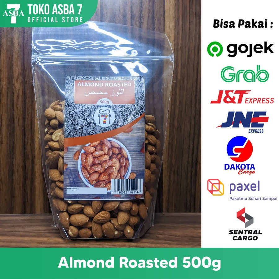 

ASBA KACANG ALMOND ROASTED 500GR
