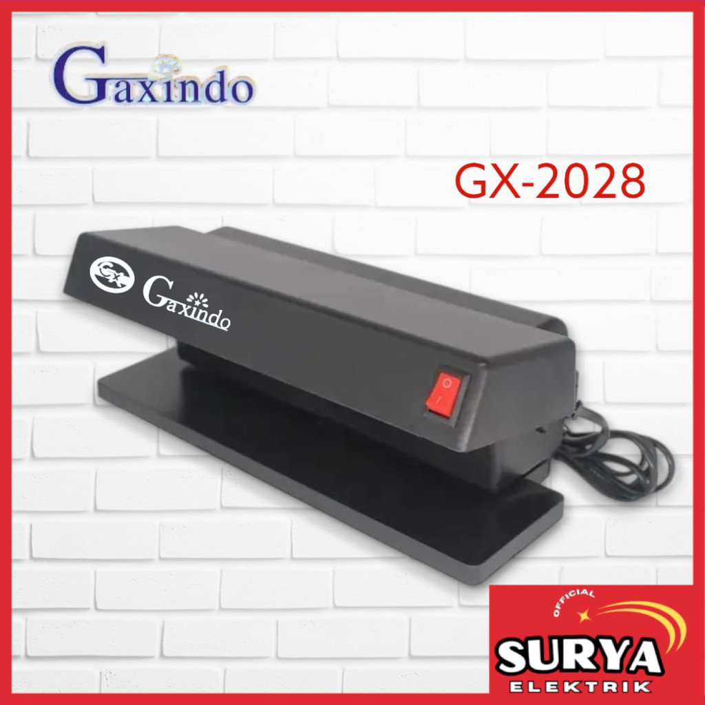 Zeeyae Counterfeit Money Detector Gaxindo Gx-M2008 / Gx-2028 Alat Pendeteksi Uang Palsu